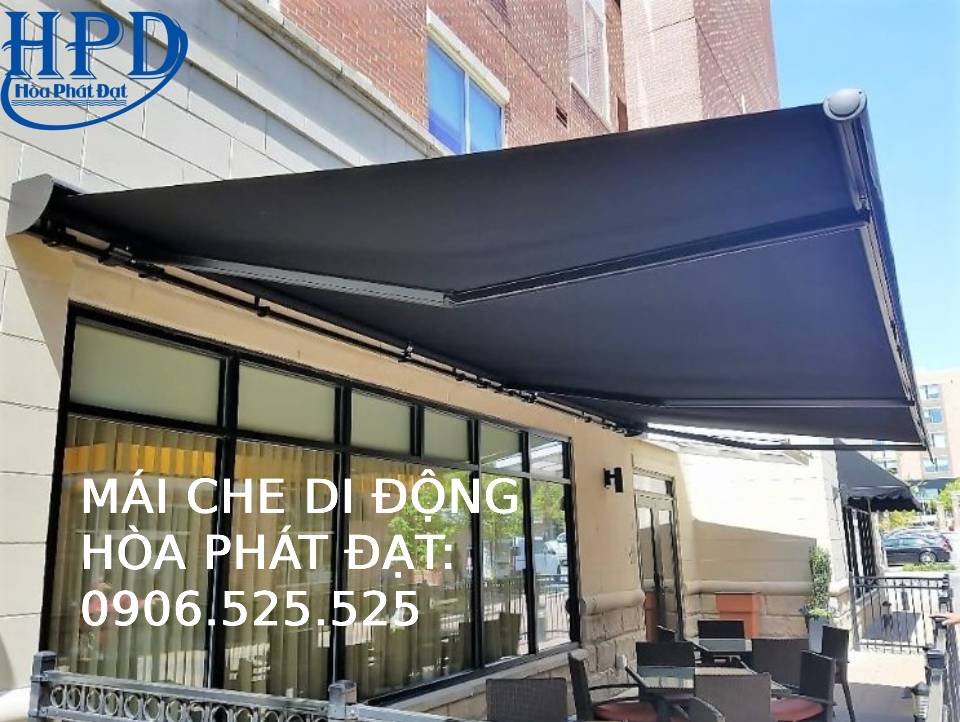 Mái hiên di động tay quay giá rẻ nhất hiện nay