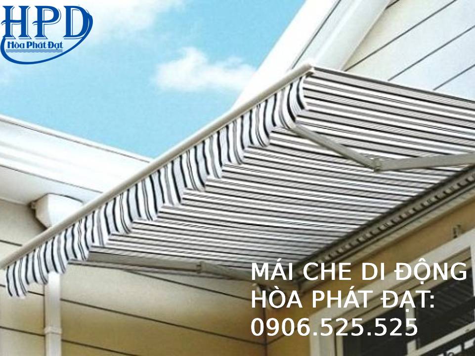 Mái hiên di động tay quay giá rẻ nhất hiện nay