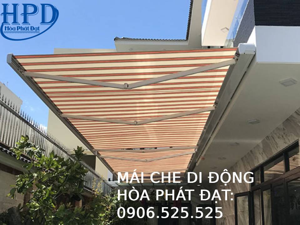 Mái bạt tay quay giá rẻ nhất hiện nay