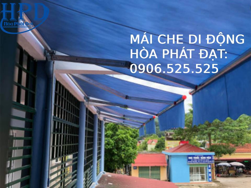 Mái bạt tay quay giá rẻ nhất hiện nay