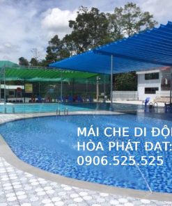 Mái xếp kéo hồ bơi giá rẻ nhất hiện nay