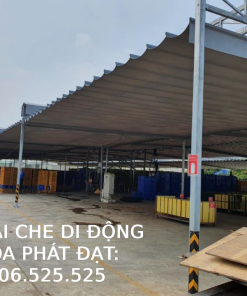Bạt xếp che nắng mưa chất lượng cao