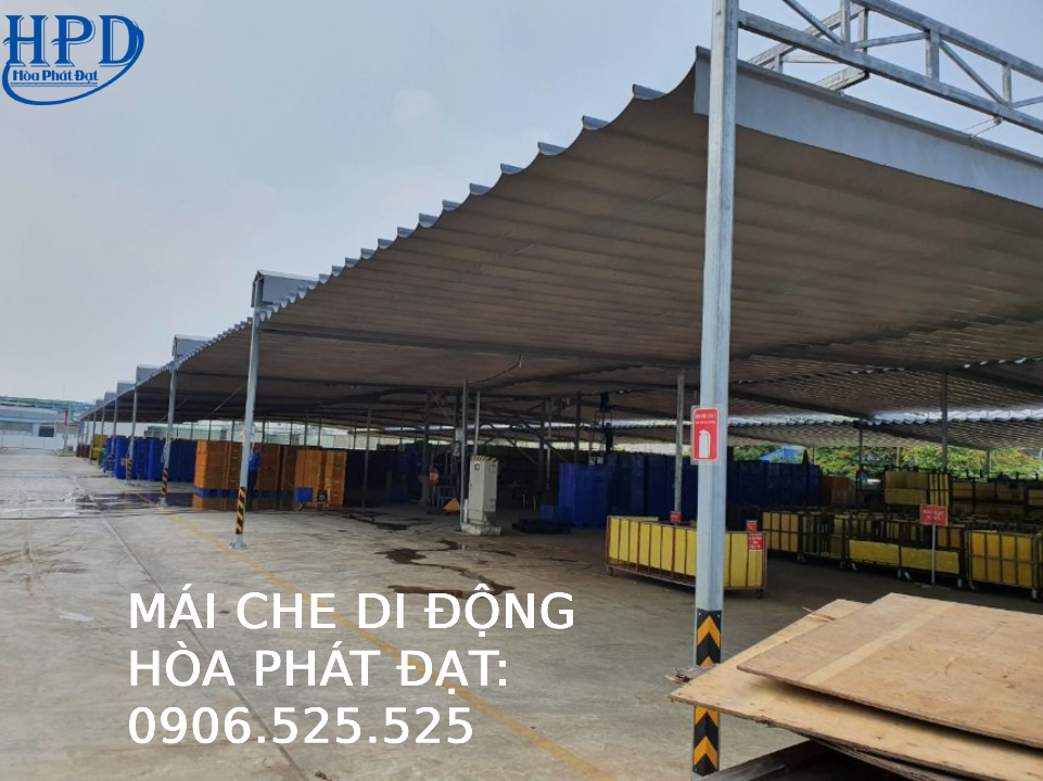 Bạt xếp che nắng mưa chất lượng cao