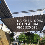 Bạt xếp che nắng mưa chất lượng cao