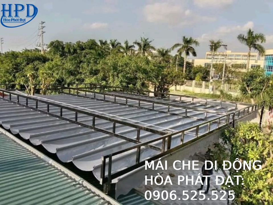 Bạt xếp che nắng mưa chất lượng cao