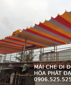 Bạt xếp che nắng mưa chất lượng cao