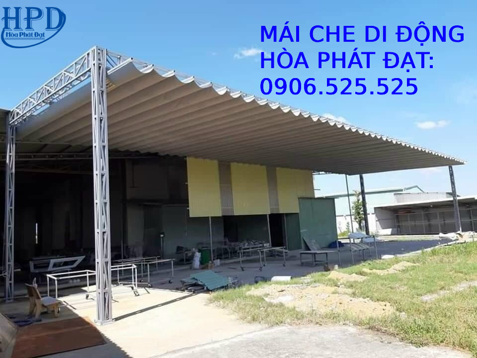 Bạt xếp che nắng mưa chất lượng cao