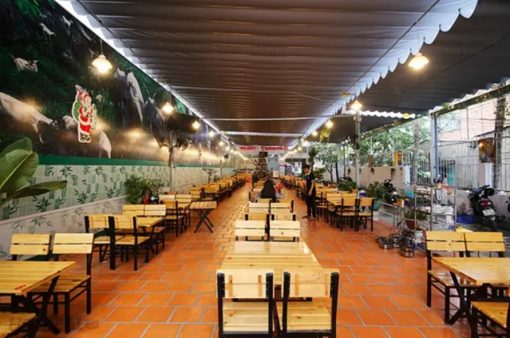 Mẫu bạt xếp quán nhậu đẹp 05