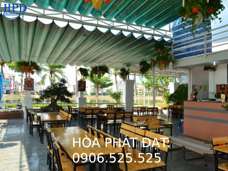 Mái che di động Hà Nội giá rẻ nhất hiện nay