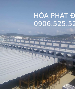 Mái che kéo tay ngoài trời giá rẻ nhất hiện nay