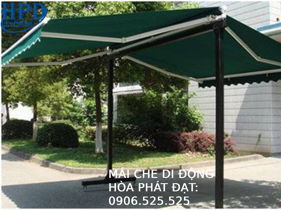 Mái hiên chữ A có bánh xe giá rẻ nhất hiện nay