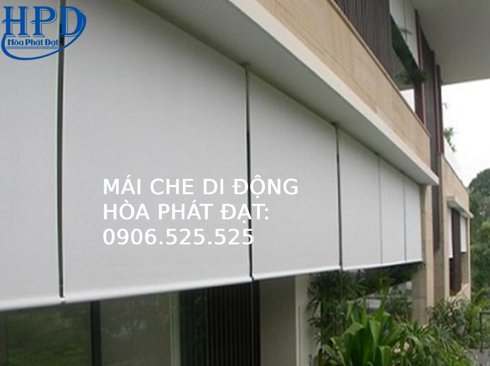 Mái rèm cuốn ban công giá rẻ