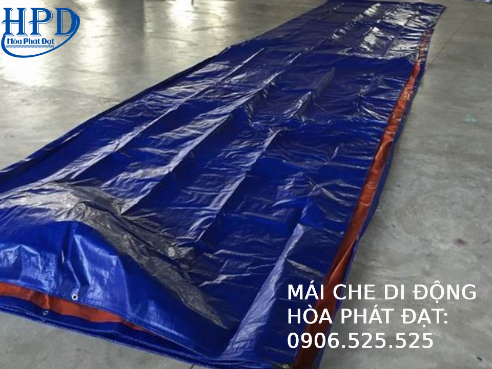 Bạt nhựa xanh cam 2 da khổ 2m, 4m, 6m, 8m, 10m giá rẻ