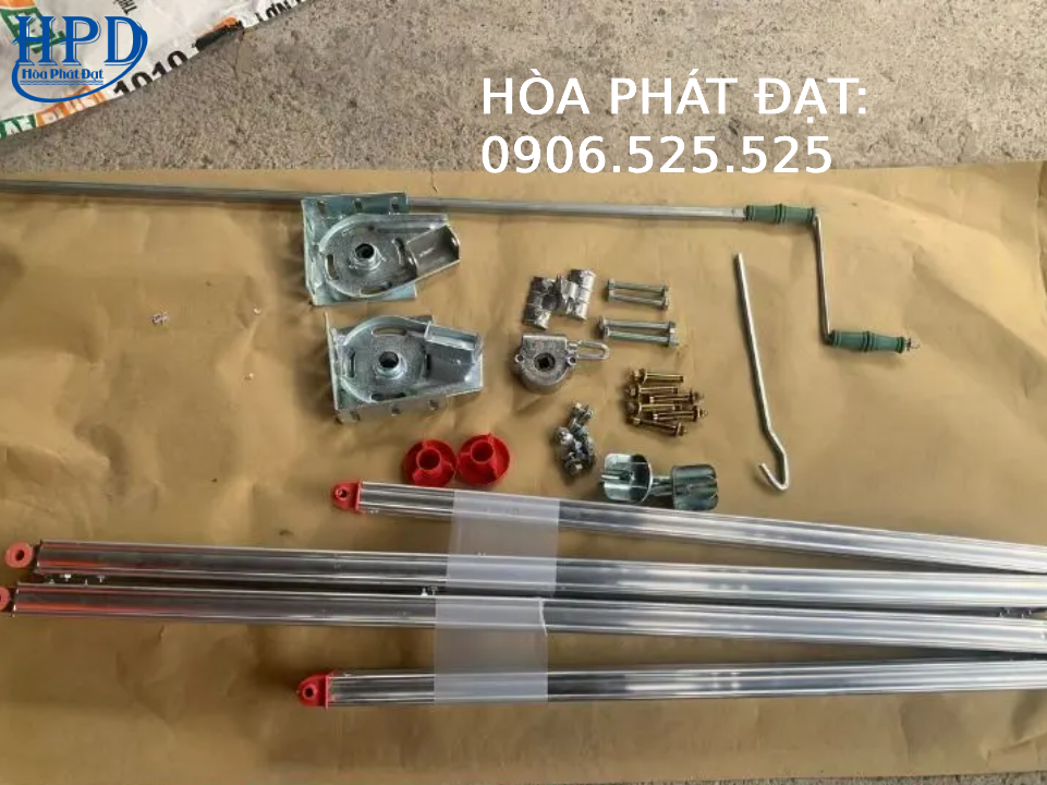Linh kiện mái che di động Hòa Phát Đạt