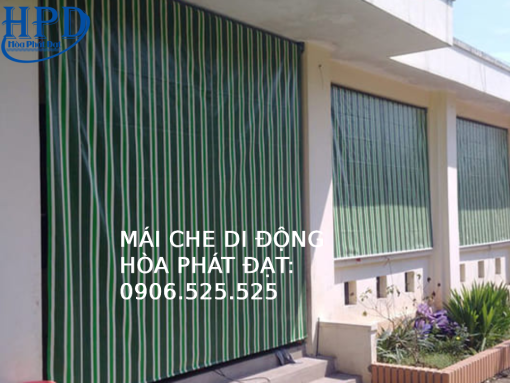Mái rèm cuốn ban công giá rẻ
