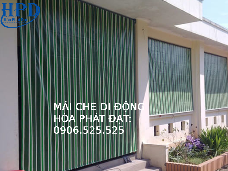 Mái rèm cuốn ban công giá rẻ