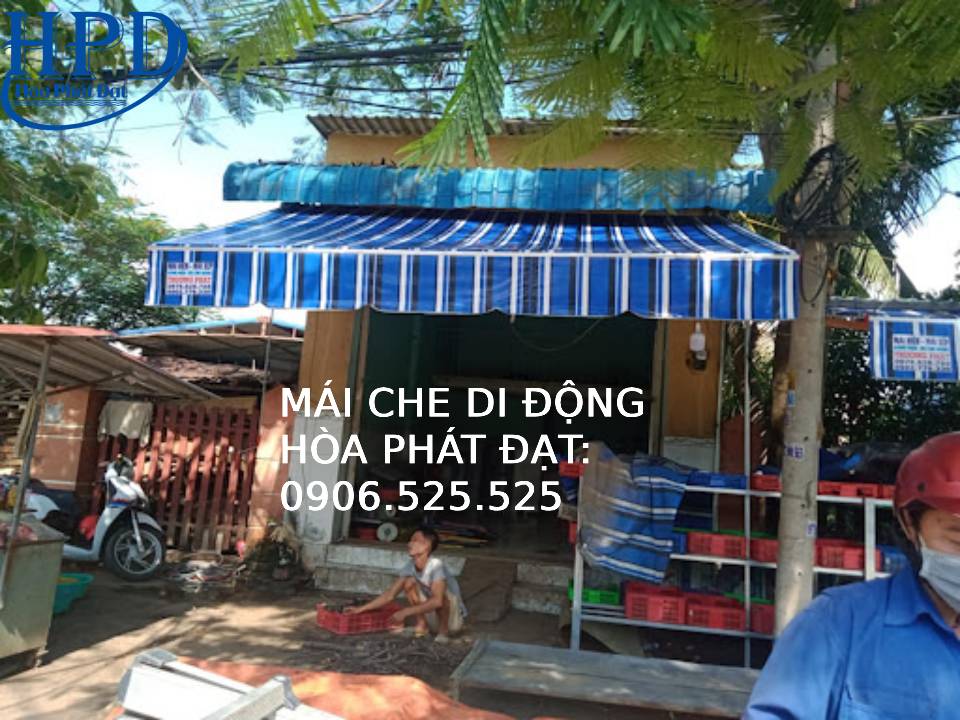 Mái bạt tay quay giá rẻ nhất hiện nay