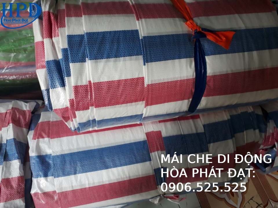 Bạt dứa xanh đỏ trắng giá rẻ nhất hiện nay