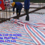 Tấm phủ sọc kẻ che vật liệu giá rẻ nhất hiện nay