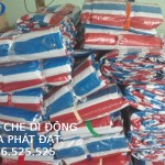 Bạt dứa xanh đỏ trắng giá rẻ nhất hiện nay