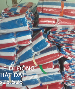 Bạt dứa xanh đỏ trắng giá rẻ nhất hiện nay