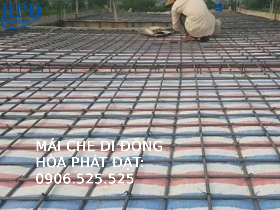 Bạt dứa kẻ sọc, bạt kẻ xây dựng giá rẻ