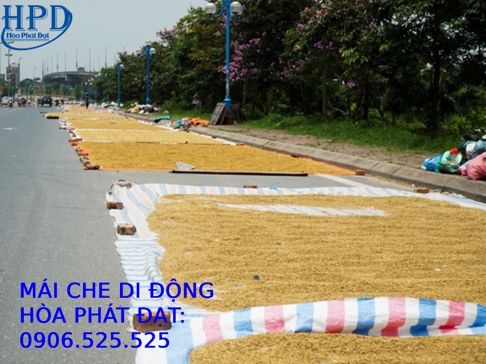 Bạt dứa kẻ sọc, bạt kẻ xây dựng giá rẻ
