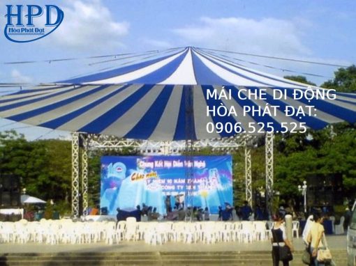 Dù khổ lớn che sự kiện
