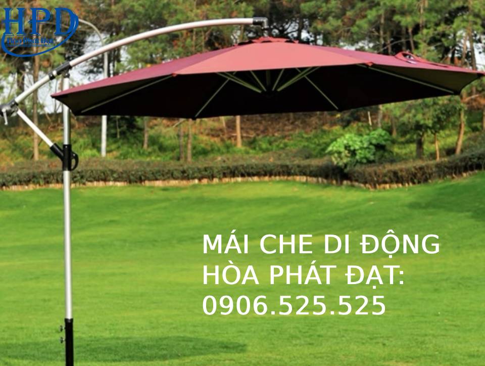 Lắp đặt ô dù che ngoài trời