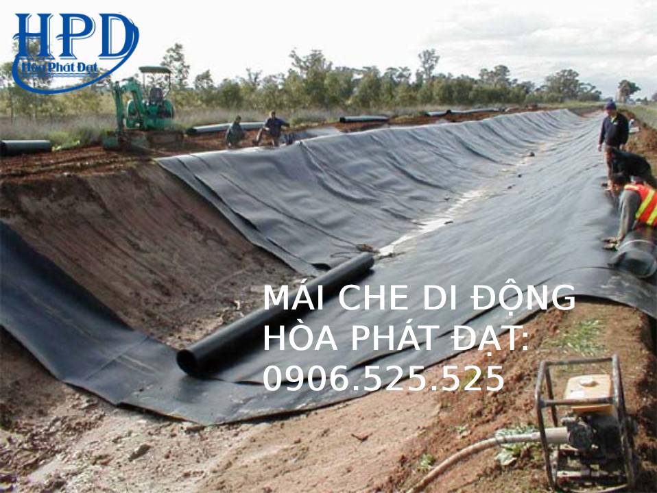 Bạt hồ chứa nước tại TP.HCM