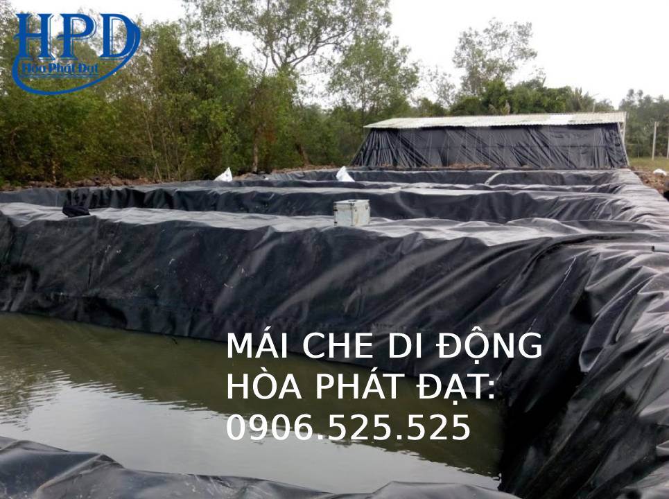 Bạt đen hồ nuôi thủy hải sản