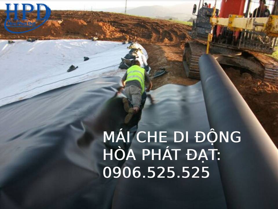 Bạt đen hồ nước tại Đồng Nai