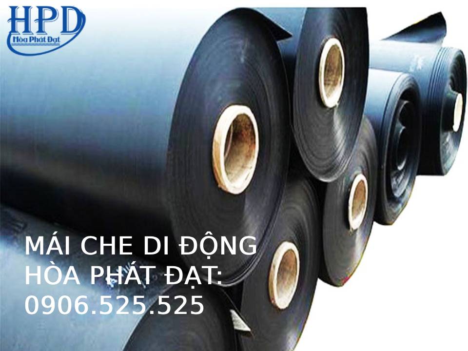 Bạt nhựa đen 2 mặt lót hồ