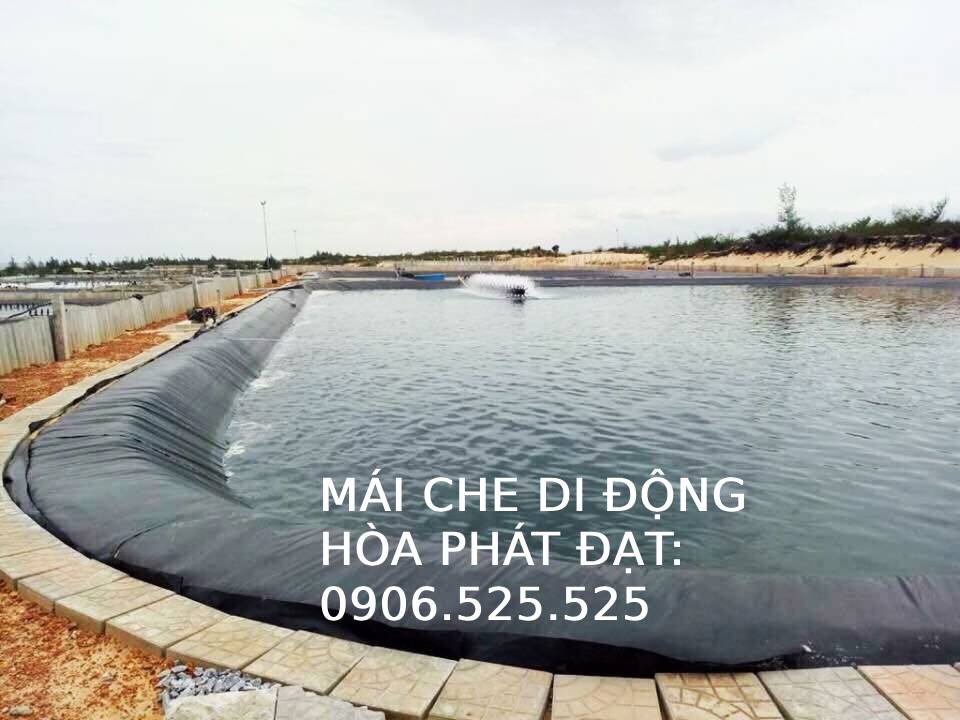 Bạt đen hồ nuôi thủy hải sản