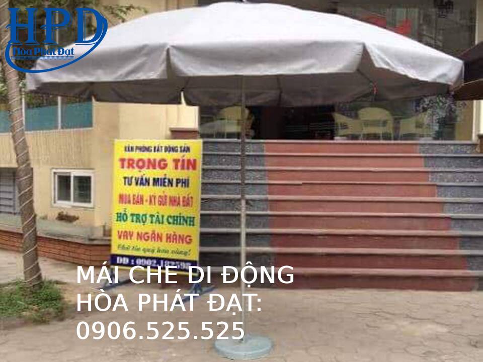 Lắp đặt ô dù che ngoài trời