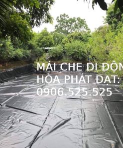 Thi công lót bạt hồ cá