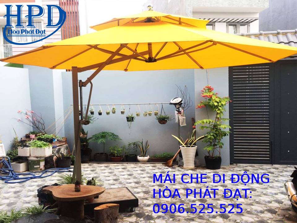 Lắp đặt ô dù che ngoài trời