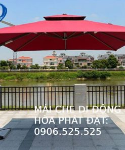 Dù lệch tâm vuông ngoài trời