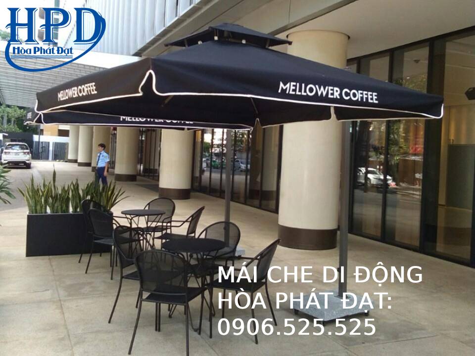 Dù lệch tâm vuông ngoài trời
