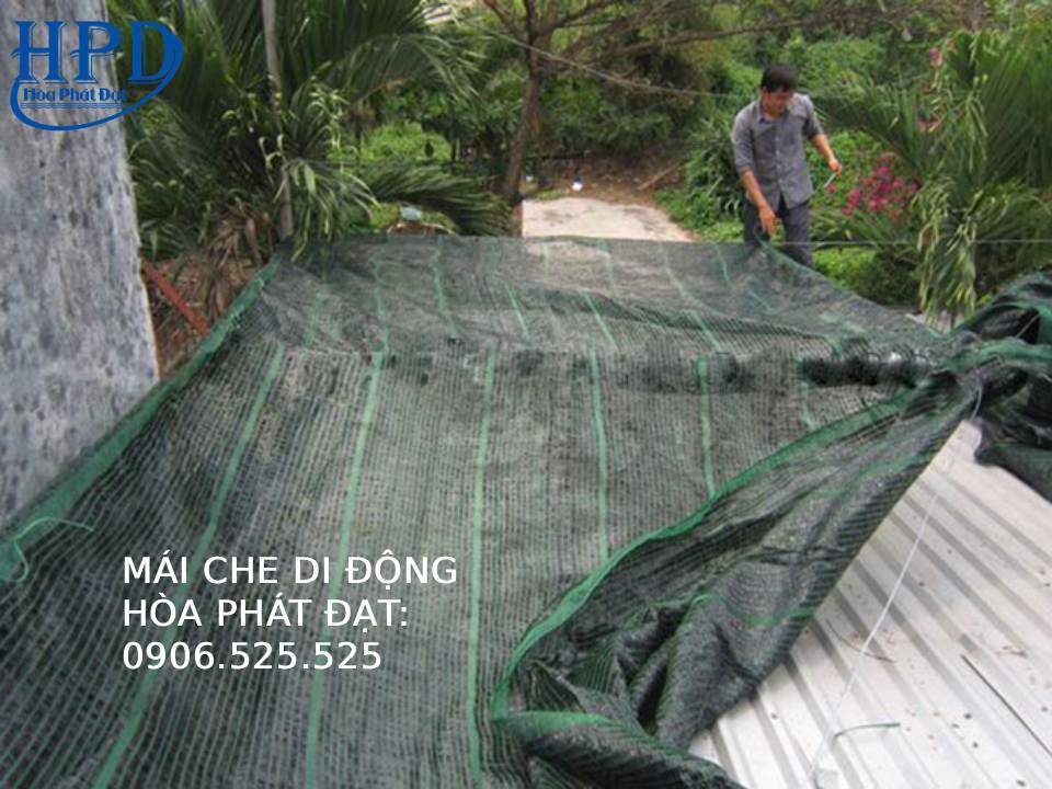 Lưới che nắng ban công, sân thượng
