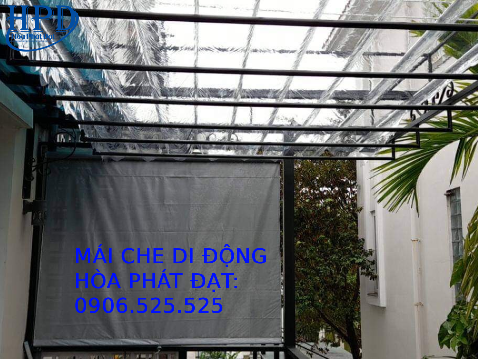Bạt PVC che mưa lấy sáng